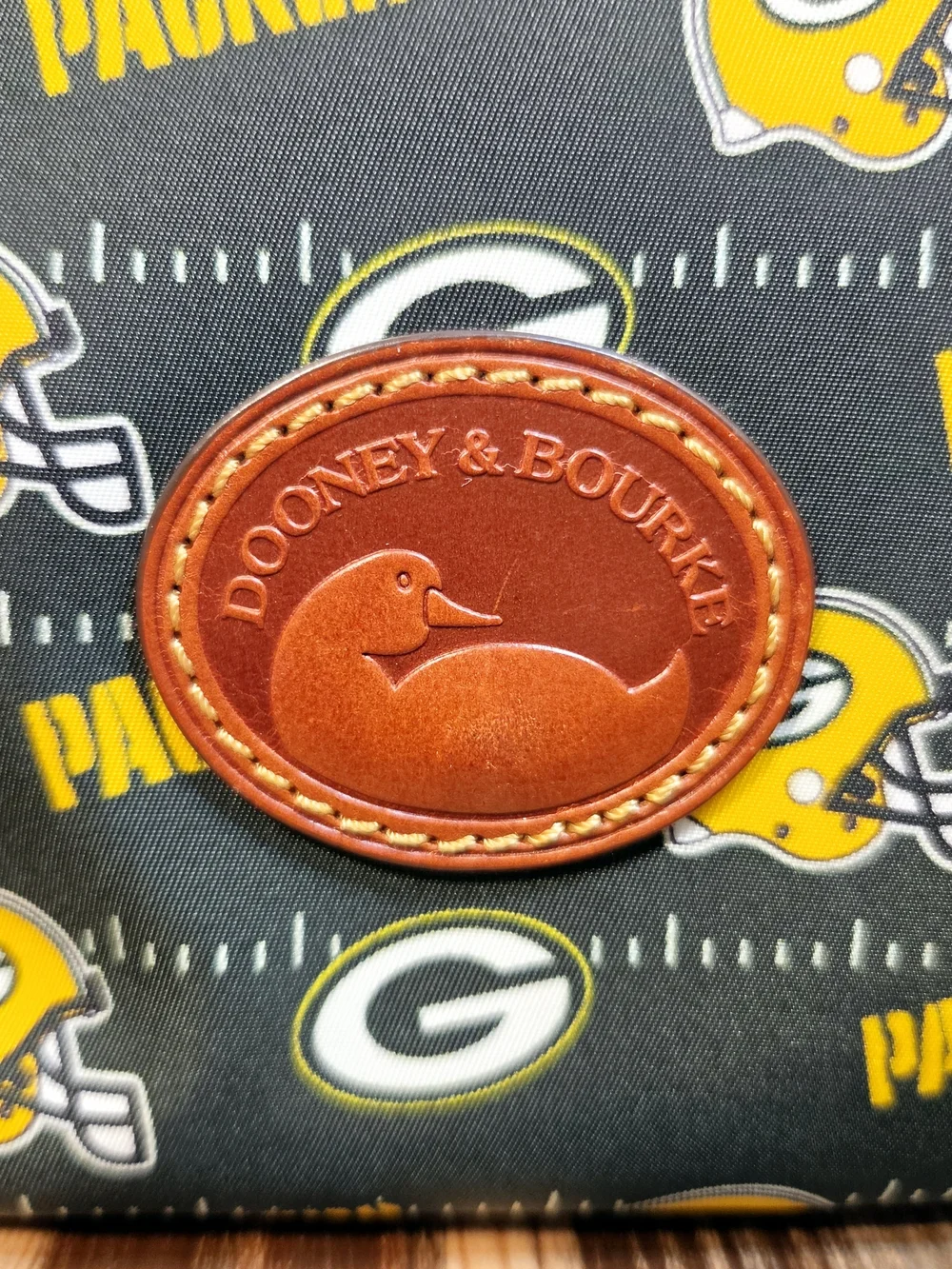 Dooney & Bourke Green Bay Packers NFL Hobo Bag - Excellent Condition!